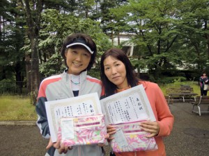 第３４回福島県レディーステニス大会５０歳の部優勝