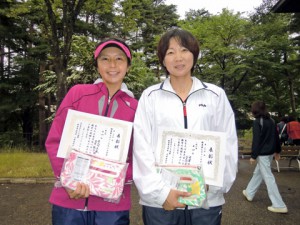 第３４回福島県レディーステニス大会一般の部優勝