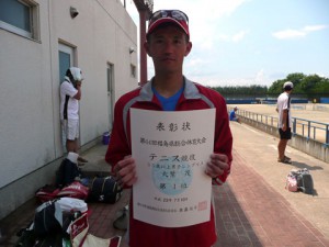 ２０１１福島県総合体育大会テニス競技一般の部男子シングルス３５歳以上の部