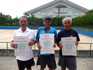 ２０１１福島県総合体育大会テニス競技一般の部男子シングルス６０歳以上の部