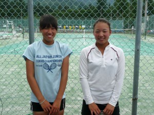 第６６回国民体育大会テニス競技少年の部選手選考会女子代表