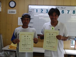 第２回福島オープンベテランテニス大会男子シングルス４０歳以上