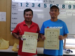 第２回福島オープンベテランテニス大会男子シングルス４５歳以上