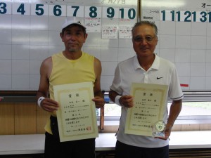 第２回福島オープンベテランテニス大会男子シングルス６０歳以上