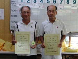 第２回福島オープンベテランテニス大会男子シングルス７０歳以上