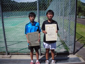 ２０１１福島県秋季小学生テニス選手権大会男子ダブルス３位
