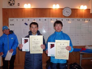 ２０１２福島県ダブルステニス選手権大会男子３位