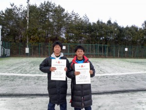 ２０１２福島県ジュニアダブルステニス選手権大会男子ダブルス３位