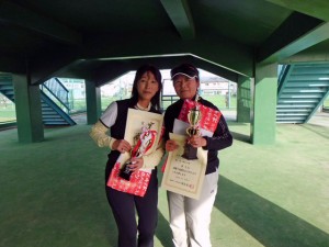 第５４回オノヤ杯兼福島県春季ダブルステニス大会一般女子優勝