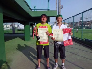 第５４回オノヤ杯兼福島県春季ダブルステニス大会一般男子優勝