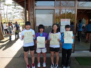 第５４回オノヤ杯兼福島県春季ジュニアダブルステニス選手権大会Ｕ１６女子３位４位