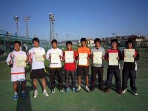 第５４回オノヤ杯兼福島県春季ジュニアダブルステニス選手権大会Ｕ１８入賞者