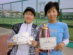 第２８回桑名杯レディーステニストーナメント福島県大会１位