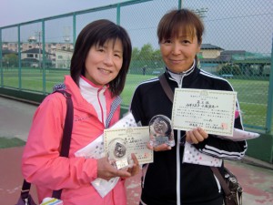 第２８回桑名杯レディーステニストーナメント福島県大会２位