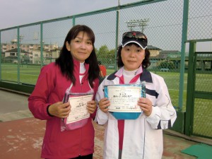 第２８回桑名杯レディーステニストーナメント福島県大会４位