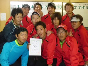 第５４回福島県クラブ対抗テニス大会結果男子の部優勝