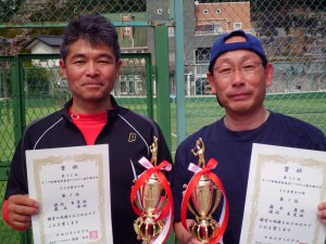 第５５回オノヤ杯兼福島県春季ダブルステニス選手権大会５０歳男子優勝