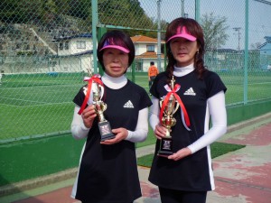 第５５回オノヤ杯兼福島県春季ダブルステニス選手権大会５５歳女子優勝