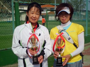 第５５回オノヤ杯兼福島県春季ダブルステニス選手権大会一般女子優勝