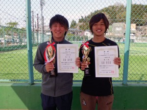 第５５回オノヤ杯兼福島県春季ダブルステニス選手権大会一般男子優勝