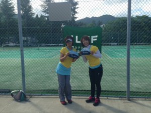 第３６回福島県レディーステニス大会４０歳の部優勝