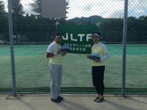 第３６回福島県レディーステニス大会６０歳の部優勝