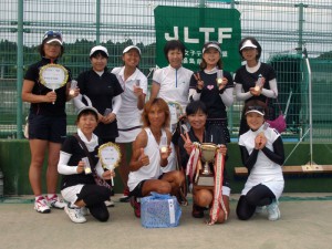 第３２回ＦＣＴ若松杯福島県女子テニス地区対抗戦優勝チーム