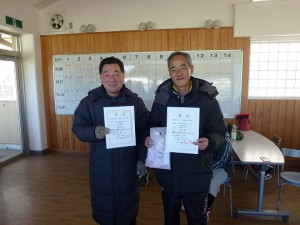 第４０回福島県ダブルステニス選手権大会５０歳以上男子の部入賞者