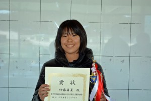 第３３回福島県春季選抜ジュニアシングルステニス選手権大会Ｕ１８女子優勝