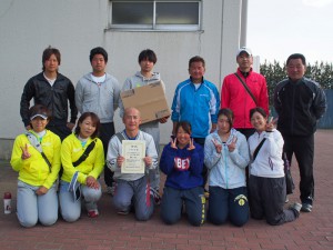 第３５回福島県都市対抗テニス大会　優勝：いわき市