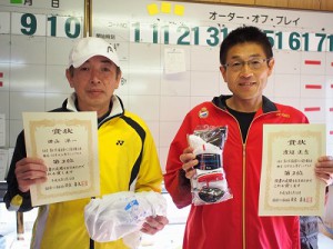 第４１回福島県テニス選手権大会５０歳以上男子シングルス３位