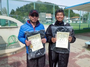 第５６回オノヤ杯福島県春季ダブルステニス選手権大会５０歳以上男子優勝