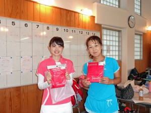 第３７回福島県レディーステニス選手権大会一般の部優勝