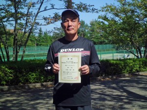 第３５回中尾杯福島県シングルステニス選手権大会４５歳以上男子優勝