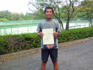第３５回中尾杯福島県シングルステニス選手権大会６０歳以上男子優勝