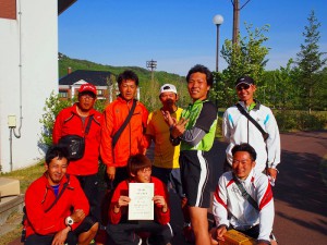 第３７回福島県実業団対抗テニス大会優勝チーム
