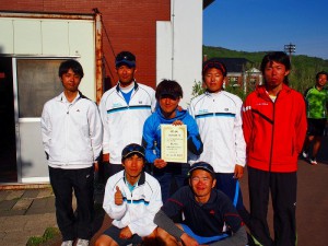 第３７回福島県実業団対抗テニス大会２位