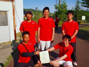 第３７回福島県実業団対抗テニス大会３位