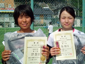 第５７回オノヤ杯福島県春季ダブルステニス選手権大会一般女子優勝
