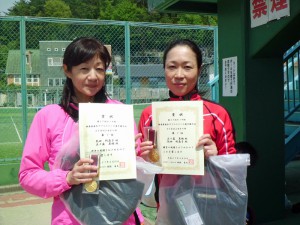 第５７回オノヤ杯福島県春季ダブルステニス選手権大会４０歳女子優勝