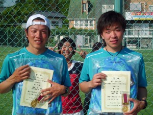 第５７回オノヤ杯福島県春季ダブルステニス選手権大会一般男子優勝