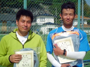 第５７回オノヤ杯福島県春季ダブルステニス選手権大会４５歳男子優勝