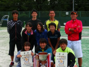 第４２回東北総合体育大会テニス競技福島県チーム