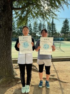 第７７回福島県総合スポーツ大会テニス競技一般の部一般女子シングルス入賞者