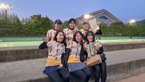 第６６回福島県クラブ対抗テニス大会女子の部２位