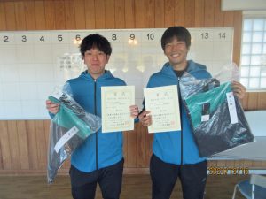 第５１回福島県ダブルステニス選手権大会一般の部一般男子入賞者